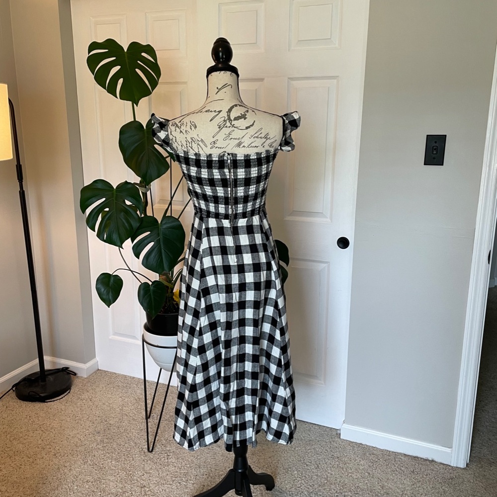 Reformation Plaid Hattie Dress - Picture 7 of 10
